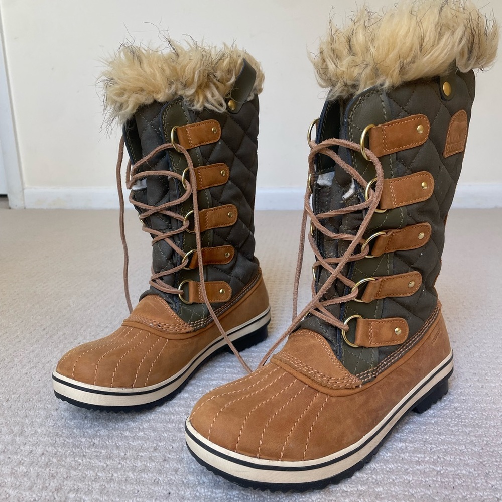 Sorel Tofino Women Size 7 Lace-Up Boots - Picture 4 of 5